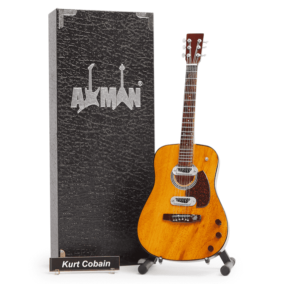 Kurt Cobain Acoustic Guitar Mini Replica | Nirvana | Axman