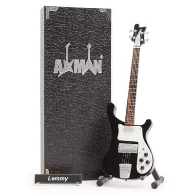 Lemmy Bass Guitar Miniature Replica | Motorhead | Handmade Music Gifts