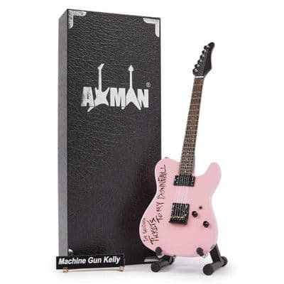 Machine Gun Kelly | MGK | Guitar Miniature Replica | Handmade Music Gifts