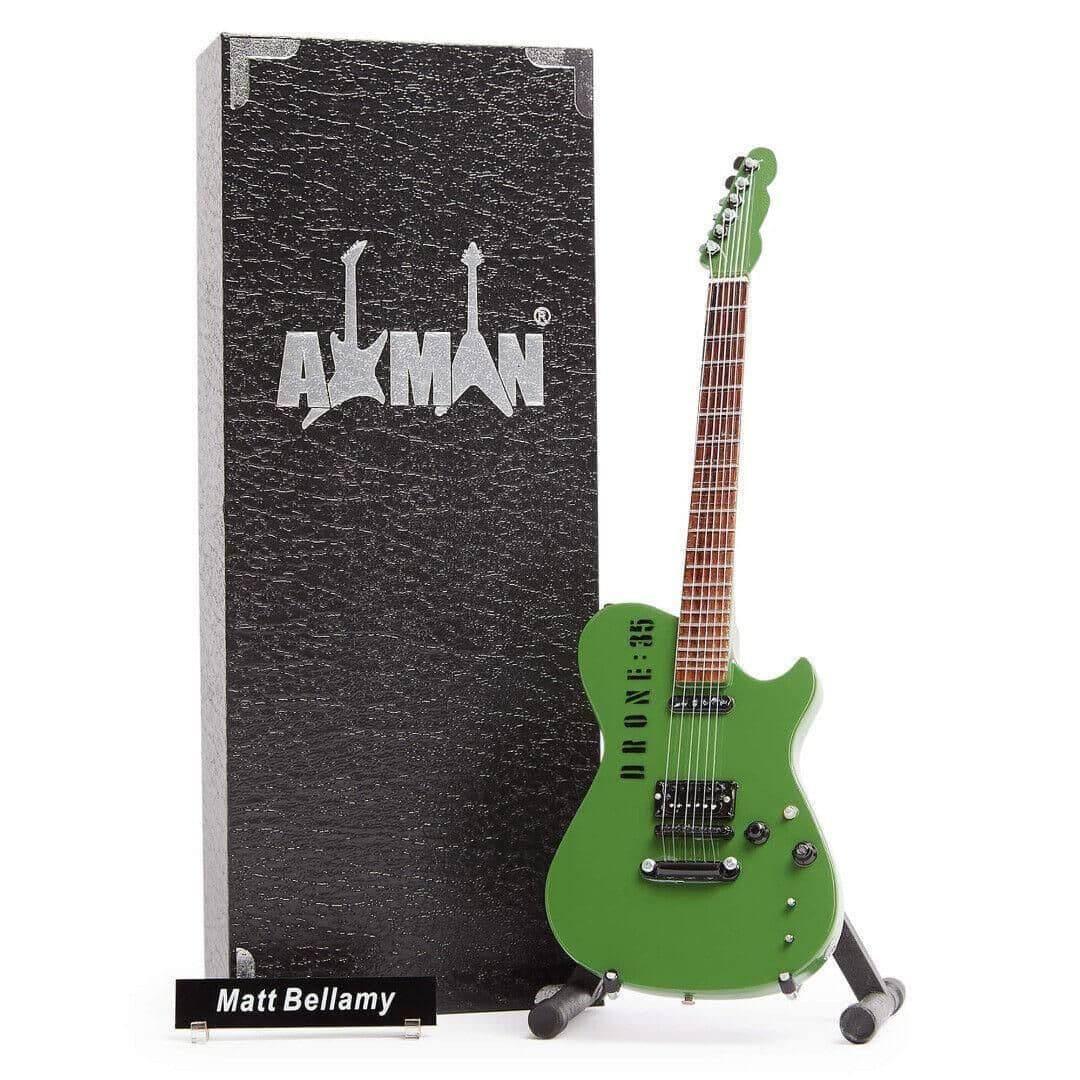 Matt Bellamy Guitar Miniature Replica | Muse | Display Box | Mini
