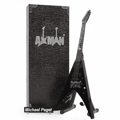 Michael Paget Guitar Miniature Replica | Bullet for My Valentine | Handmade Music Gifts