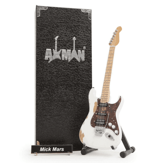 Mick Mars Guitar Miniature Replica | Motley Crue | Handmade Music Gifts