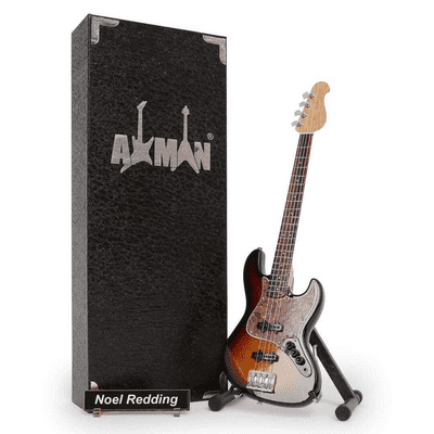 Noel Redding Guitar Miniature Replica | The Jimi Hendrix Experience | Handmade Music Gifts