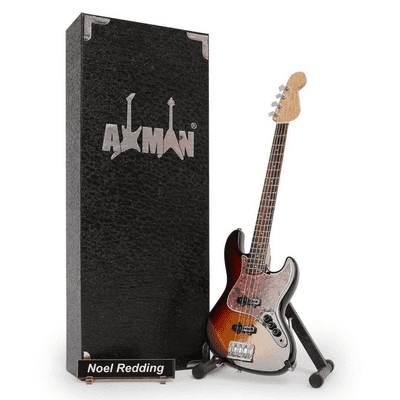 Noel Redding Guitar Miniature Replica | The Jimi Hendrix Experience | Handmade Music Gifts