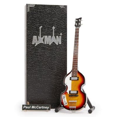 Paul McCartney Violin Bass Guitar Miniature Replica | The Beatles | Handmade Music Gifts