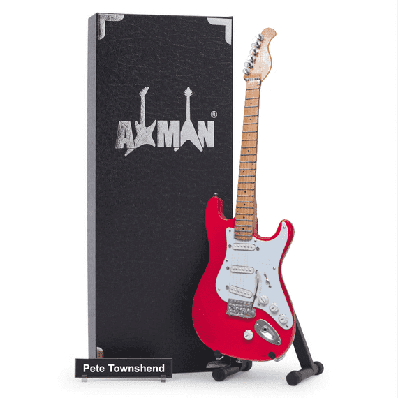Pete Townshend Guitar Miniature Replica  | The Who | Handmade Music Gifts