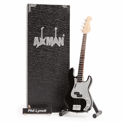 Phil Lynott Guitar Miniature Replica | Thin Lizzy | Handmade Music Gifts