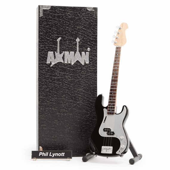 Phil Lynott Guitar Miniature Replica | Thin Lizzy | Handmade Music Gifts