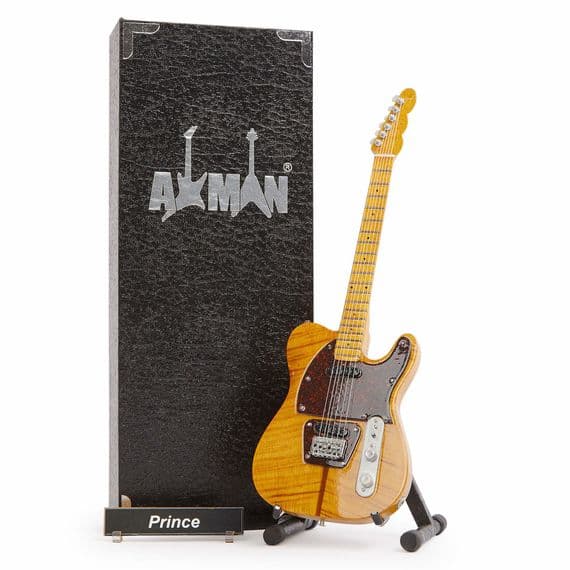 Prince Guitar Miniature Replica | Handmade Music Gifts