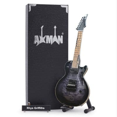 Rhys Griffiths Guitar Miniature Replica | Music Gifts | Handmade