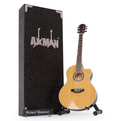 Richard Thompson Guitar Miniature Replica | Fairport Convention| Music Gifts