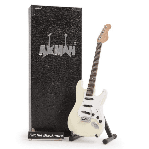Ritchie Blackmore Guitar Miniature Replica | Deep Purple | Handmade Music Gifts