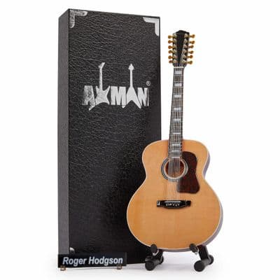 Roger Hodgson Guitar Miniature Replica | Supertramp | Handmade Music Gifts