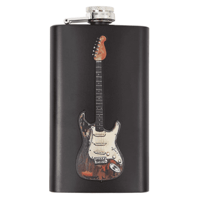 Rory Gallagher Hip Flask with Gift Box | Music Gifts