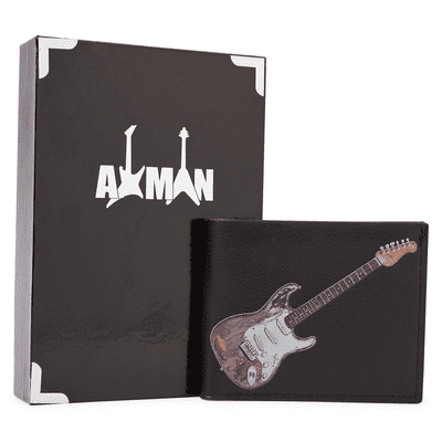 Rory Gallagher Wallet / Gift Box | Plectrum Holder | Vegan Leather | Original Artwork