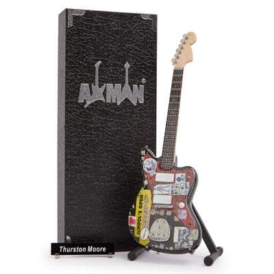 Thurston Moore Guitar Miniature Replica | Sonic Youth| Handmade Music Gifts