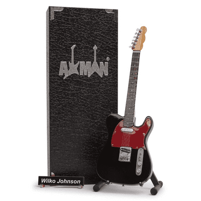 Wilko Johnson Guitar Miniature Replica | Dr. Feelgood | Handmade Music Gifts