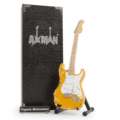 Yngwie Malmsteen Guitar Miniature Replica | Handmade Music Gifts