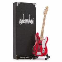 Billy Gibbons Guitar Miniature Replica | ZZ Top | Handmade Music Gifts