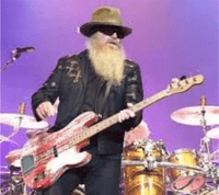 Billy Gibbons Guitar Miniature Replica | ZZ Top | Handmade Music Gifts