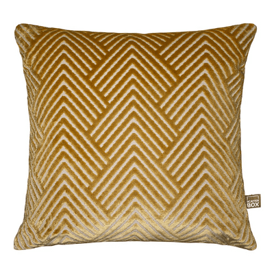 3PT1101A Vesper 43x43cm Cushion, Antique Gold