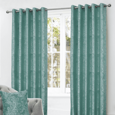 Annabele Curtains Black Out Teal
