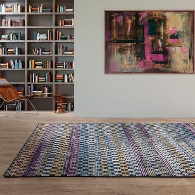 Asiatic Muse Cross Rug |  Check MU30