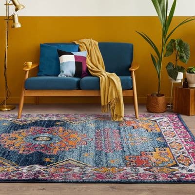 Asiatic Muse Medalion Rug |  Bright MU29