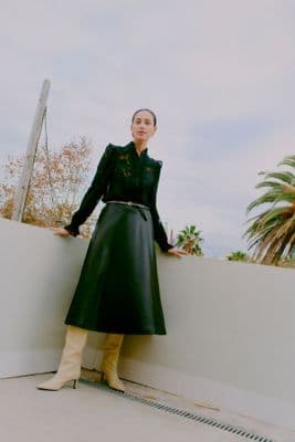 b.young  Dasama Full Skirt | Black 20815521