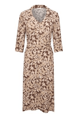 b.young  Flouri Tunic Dress| Cappuccino 20813165