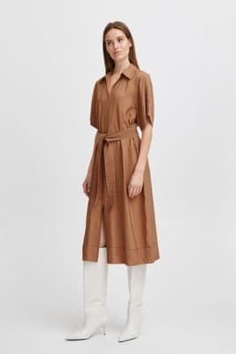 b.young Hanva_ Short Dress | Coconut 20813815