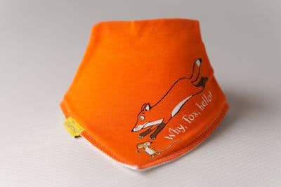 Baby Boo Why Fox Hello Organic  Bandana Bib