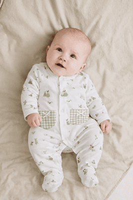 Babybol L/S Romper | White 160020