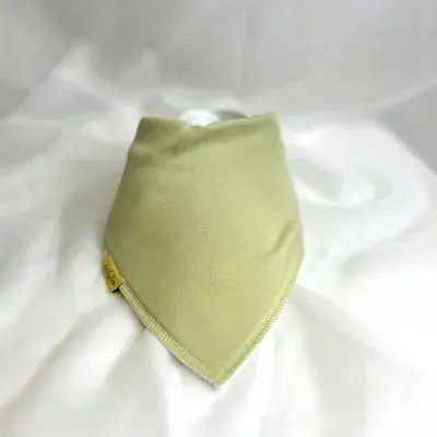 Babyboo Just Plain Sage Organic Bandana Bib