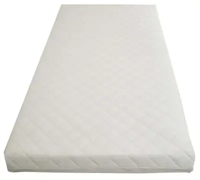Babylo Fibre Cot  Mattress | White