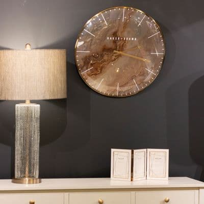 Baker And Brown Clock 53 cm | Oyster TL6648
