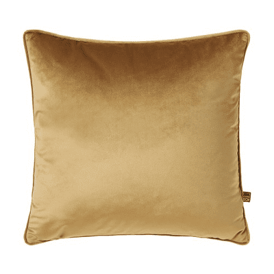 Bellini Velour 45x45cm Cushion Antique Gold