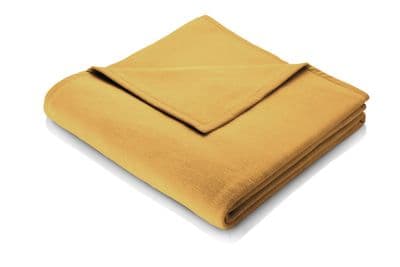 Biederlack Blanket   150x200cm  |  Mustard b3194/5