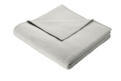 Biederlack Blanket  Cotton Home | Silver b3194/5