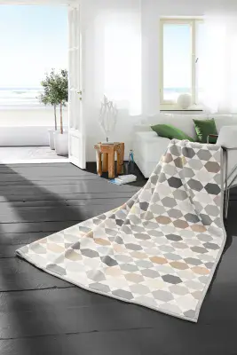 Biederlack Coral Zone  Blanket | Multi