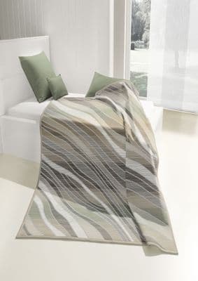 Biederlack Italian Collection Love Naturel Blanket | Natural  B7298