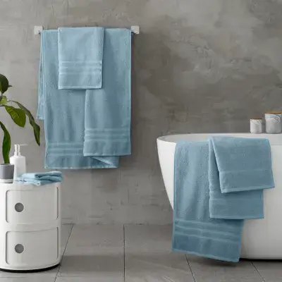 Catherine Landfield  Zero Twist  Towel| Blue
