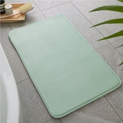Catherine Lansfield Anti-Bacterial Bath Mat  | Sage
