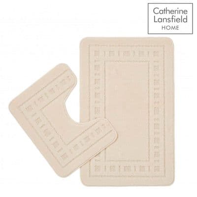 Catherine Lansfield  Armoni 2 Pieces Bath | Cream