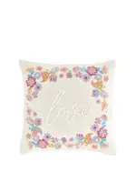 Catherine Lansfield Love Cushion Cover 45x45cm  | Natural