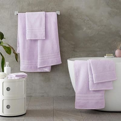 Catherine Lansfield  Zero Twist  Towel| Lilac