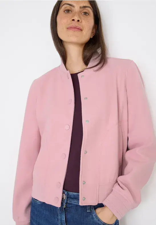 CECIL Fake Wool  Bomber Jacket| Blossom 212834