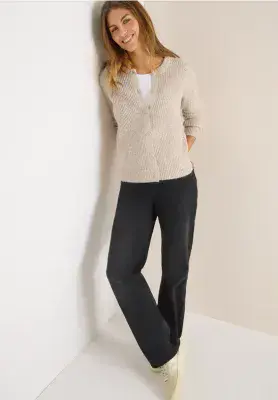 CECIL Needle Straight Jeans  | Dark Blue 380038