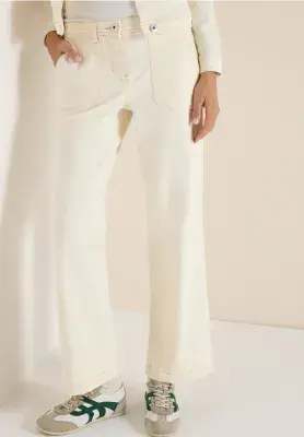 CECIL Neele Trousers | Beige 380588