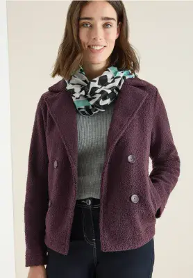 CECIL Print Loop Scarf | Blue 572978